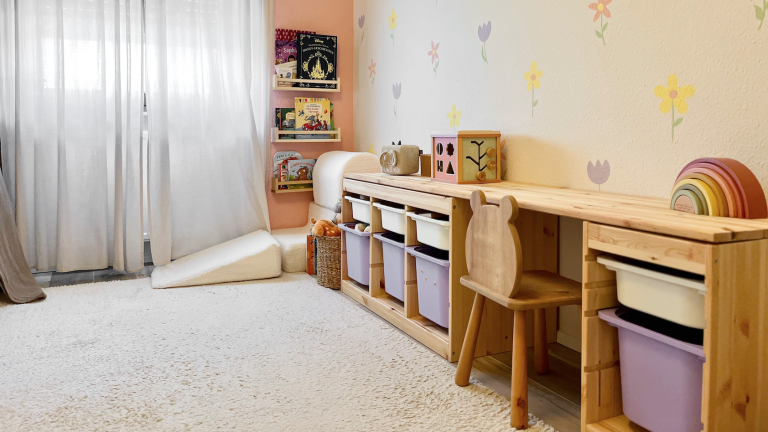 Ergebnis des Kinderzimmer Make-Over.
