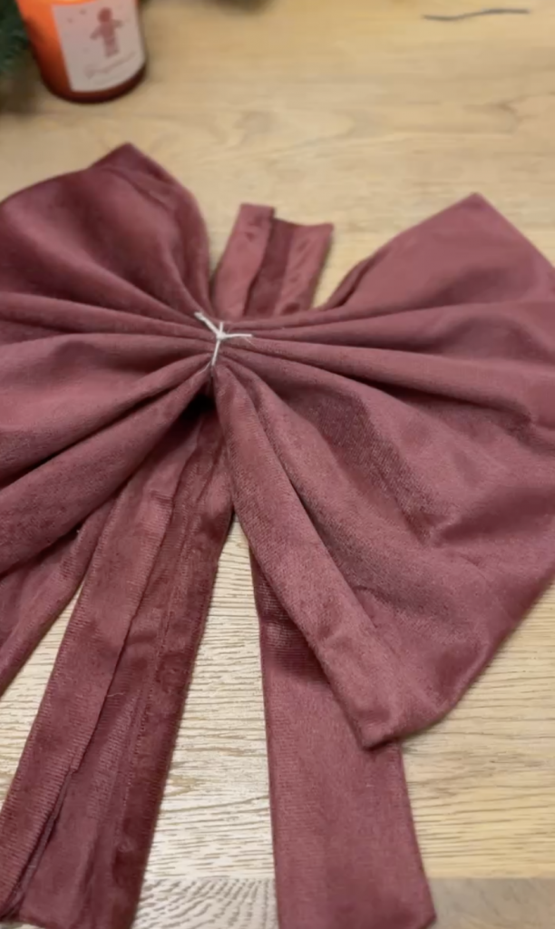 Zusammensetzen der 3 Teile der Schleife.