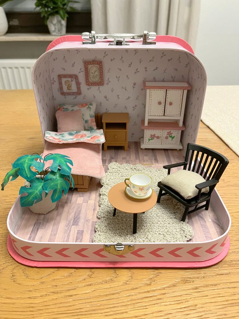 Fertiges Maushaus aus dem Koffer