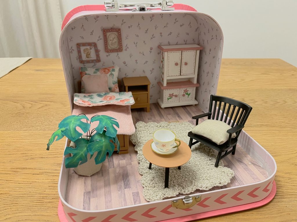 Fertiges Maushaus aus dem Koffer