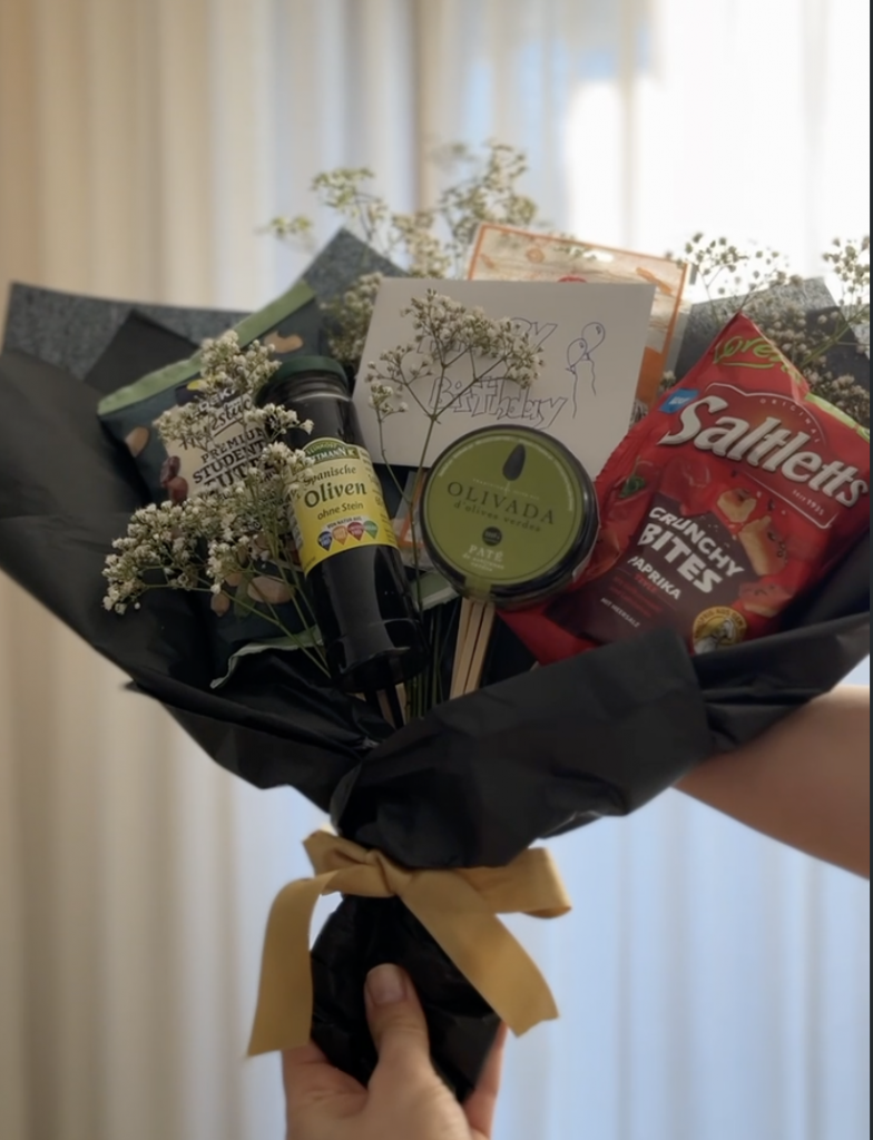 geschenkstrauss für männer.